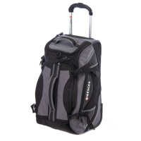 Wenger SwissGear 24-inch Rolling Duffel Bag - Grey Wenger SwissGear 24-inch Rolling Duffel Bag - Grey