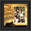 Motorcycle, Harley Davidson, Picture Frame, Let's Ride Sky 6503LRSKY