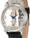 Stuhrling Original Men's 165E.33152 Classic Winchester Spire Mechanical Skeleton Silver Tone Watch