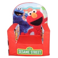 Marshmallow - High Back Chair - Sesame Street Theme Marshmallow - High Back Chair - Sesame Street Theme