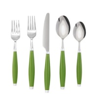 Fiesta Evergreen 5-Piece Flatware Set, Service for 1 Fiesta Evergreen 5-Piece Flatware Set, Service for 1