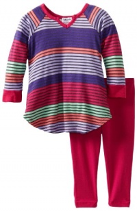 Splendid Littles Baby-girls Newborn Camden Stripe Tunic Set, Sprinkles, 6-12 Months