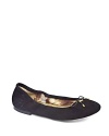 Sam Edelman has packed a sleek dose of style into refined ballet flats; gold logo accents lend them extra luxe.