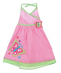 Kidzone Halter Butterfly Dress (Sizes 4 - 6X) Kidzone Halter Butterfly Dress (Sizes 4 - 6X)