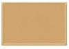 Board Dudes 24 x 36 Oak Style Frame Cork Board (16263UA-1)