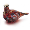 iittala Birds of Toikka Mouthblown Glass Bird, Ruby Bird