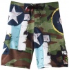 Quiksilver Boys 2-7 Flying Fortress Boardshort, Armed Green, Medium