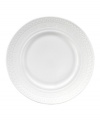 Full of history, the Intaglio accent salad plates from Wedgwood feature modern bone china embossed with geometric motifs from the Georgian era.