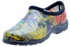 Sloggers  Women's Rain and Garden Shoe with All-Day-Comfort Insole, Midsummer Black Print - Wo's size 9 - Style 5102BK09