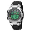 Armitron Men's 408117BLK Chronograph Black Digital Sport Watch