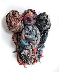 Light Crinkle Multi Color Viscose Scarves Light Crinkle Multi Color Viscose Scarves
