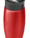 Metrokane Houdini Flip Top Cocktail Shaker, Candy Apple Red