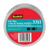Scotch Aluminum Foil Tape 3311 Silver, 2 in x 10 yd 3.6 mil (Pack of 1)