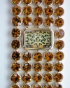 $295 Betsey Johnson Women's Leopard Watch BJ4065