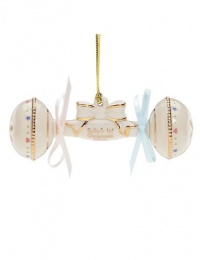 Lenox 2012 Baby's First Christmas Rattle Ornament