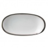 Bernardaud Athena Platinum Relish Dish