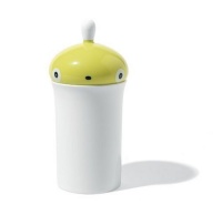 A di Alessi Pisellino Q-Tip Holder, Green A di Alessi Pisellino Q-Tip Holder, Green