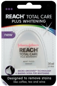 Reach Total Care Plus Whitening Mint Floss, 30 Yard (Pack of 6) Reach Total Care Plus Whitening Mint Floss, 30 Yard (Pack of 6)