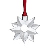 Delightfully heritage-minded yet modern and whimsical, this crystal poinsettia is the 2012 annual ornament from Orrefors. Continue the tradition - or start a new one.