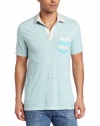 Calvin Klein Jeans Men's Planet Stripe Polo