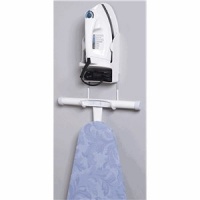 Household Essentials 166-1 Plastic Iron & Board Holder Household Essentials 166-1 Plastic Iron & Board Holder