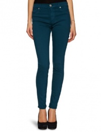 Hudson Women's Nico Midrise Skinny Jean, Emerald, 28