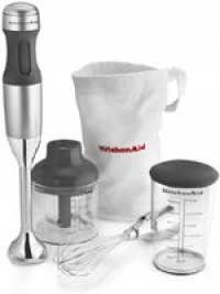 KitchenAid 3-speed Immersion Blender, Contour Silver