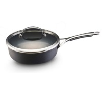 KitchenAid Gourmet Hard Anodized Nonstick 3-Quart Covered Saute Pan