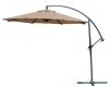 Coolaroo 10 Foot Round Cantilever Freestanding Patio Umbrella, Mocha