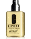 Dramatically Different Moisturizing Gel. Oil-free moisture drink developed by Clinique's dermatologists to maintain optimal moisture balance for skins comfortable in the cheeks but oily in the T-zone, or oily all over. Oil-free formula softens, smoothes, improves. 