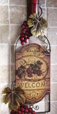 Wine Bottle Art Vineyard Kitchen Wall Decor By Collections Etc Wine Bottle Art Vineyard Kitchen Wall Decor By Collections Etc