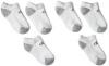 Champion Boys 8-20 Six Pack No Show Socks, White, Medium