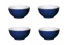 Emile Henry Cereal Bowls, Set of 4, Azur