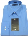 Tommy Hilfiger Regular Fit Men's Dress Shirt Blue Size 16.5 34/35