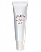 Shiseido The Skincare Tinted Moisture Protection SPF 20. This cream-based tinted moisturizer provides sheer coverage and a more even complexion while providing SPF protection. It's specially formulated to help skin create and maintain moisture as it helps smooth and protect against free radicals. Available in four shades: Light, Medium, Medium Deep, and Deep.