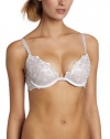 Fashion Forms Women's Lace Water Push Up Bra, White, 34 D