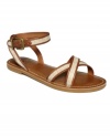 Do as the Romans do in these chic flat sandals from Lucky Brand. The Candra is a laid-back sandal with criss-cross straps at the ankle and vamp for added style.