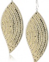 Anna Beck Designs Bali Large Leaf 18k Gold-Plated Earrings