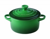 Le Creuset Stoneware 8-Ounce Petite Round Covered Casserole, Fennel Le Creuset Stoneware 8-Ounce Petite Round Covered Casserole, Fennel