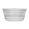 Hundreds of sparkling glass droplets traverse this dimensional piece from Iittala's Kastehelmi collection. To celebrate designer Oika Toikkas 50th, Iittala reintroduces a selection of his most popular pieces-including this pressed glass bowl-from the original 1964 dewdrop collection.