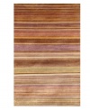 What's your line? This area rug from Liora Manne delivers a sea of stripes in a rainbow of beautiful blush colors, bringing warmth and vibrancy to every corner of the room. Hand-tufted in India from 100% wool with a thick half-inch pile for a soft, gentle hand.