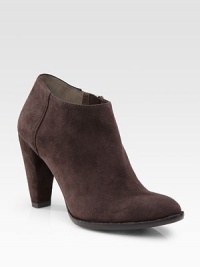 Supple suede with a chunky stacked heel and an easy-access side zipper. Self-covered heel, 4 (100mm) Suede upper Leather lining Buffed leather sole Padded insole ImportedOUR FIT MODEL RECOMMENDS ordering one half size up as this style runs small. Supple suede with a chunky stacked heel and an easy-access side zipper. Self-covered heel, 4 (100mm) Suede upper Leather lining Buffed leather sole Padded insole ImportedOUR FIT MODEL RECOMMENDS ordering one half size up as this style runs small.