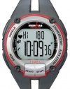 Timex Ironman Men's Road Trainer Heart Rate Monitor Watch, Grey/Red, Full Size