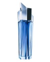 Slim and majestic, the new star has lit Angel's blue sky, A star with multiple facets, it reflects the shadows and light of a blue-tinged dream. For eternal pleasure, the Rising Star can be refilled at the Angel Source or with an Angel refill bottle