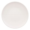Dune Lines is among the exceptional new dinnerware designs presented by Villeroy & Boch that takes shape to a new dimension. Not quite oval, the subtle contours of the sensuous, organic form were inspired by nature's own creation of sand dunes and those voluptuous mounds that arise in the desert. Adding definition and visual interest to the individual pieces is relief detailing of wavy striping.