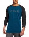 Hurley Men's One and Only Premium Raglan Long Sleeve