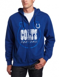 NFL Men's Indianapolis Colts Touchback IV Long Sleeve Fullzip Hooded Fleece NFL Men's Indianapolis Colts Touchback IV Long Sleeve Fullzip Hooded Fleece