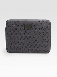 Signature-stamped neoprene zips around your laptop for a stylish cover.Zip-around closurePolyester lining15W X 11H X 3/4DImportedBoxed for giving Signature-stamped neoprene zips around your laptop for a stylish cover.Zip-around closurePolyester lining15W X 11H X 3/4DImportedBoxed for giving