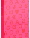 Marc by Marc Jacobs Logo Stardust iPhone 4G Case Cover Bag Fuchsia Multi