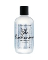 A lightweight cleanser for anyone craving fullness. Builds body in the shower and gives fine or limp hair a lift while moisturizing and sealing split ends. A friend to fine, thinning, limp or flyaway hair and sexy, retro styles.Usage: A little goes a long way: work a dab into wet hair, lather well and rinse thoroughly. For more body, style with Thickening Hairspray (a must when you blow-dry) or Styling Creme when you need stronger hold.Product Recipe: For really full results, pair with Thickening Conditioner, Thickening Serum and Thickening Hairspray. Color compatible.